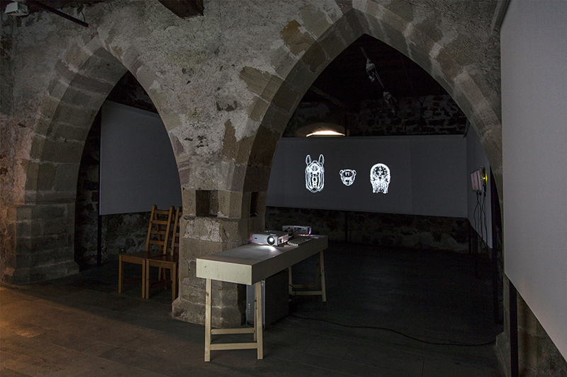 exhibition view "morphogenesis" Galerie Völs Sara Welponer